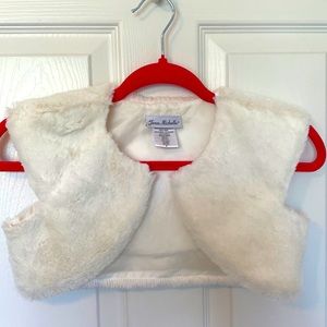 Girls Fuzzy Vest